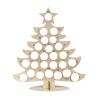 Festive Chocolate Display - Wooden Christmas Countdown Calendar view 1