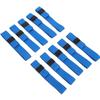 DECORNIJIA 10pcs Elastic Straps for Lunch Box Fixing Adjustable Reusable Bands for School Commuting Camping Travel Bento Box