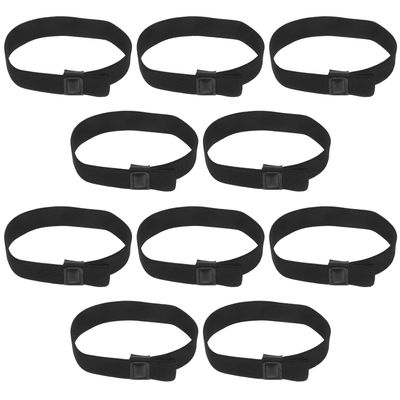 Ipetboom 10pcs Lunch Box Straps Elastic Bento Box Fixing Bands for Secure Food Storage High-Elastic Commuting Travel Camping
