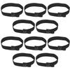 Ipetboom 10pcs Lunch Box Straps Elastic Bento Box Fixing Bands for Secure Food Storage High-Elastic Commuting Travel Camping
