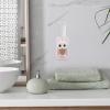 SEWACC Wall-Mounted Toothpaste Dispensing Squeezer for Bathroom Routine, Plastic Adorable Pink Bunny Design, Save Toothpaste with Automatic Tube Squeezer, Bathroom Ornament view 4