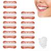 Dentures Full Mouth Dentures False Teeth Set for Adults Soft And Comfortable Upper And Lower Denture Sets for Men And Women Natural Looking Teeth,9 pairs view 1