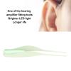 BRRNOO Professional Ear Wax Removal Tool Kit with LED Light Safe Earwax Removal Tweezer Set for Adults Kids Painless Cleaning Plastic Storage Box view 3