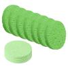 sourcing map 20Pcs Cellulose Sponges, Round Kitchen Clean Sponges, Green view 1