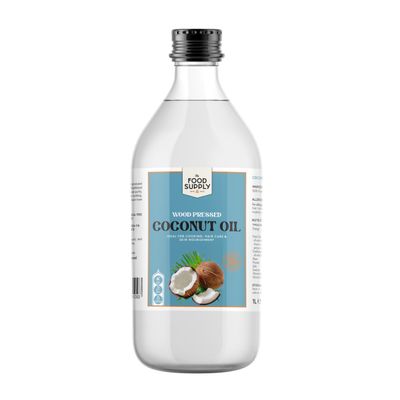 Coconut Oil 100% Pure, Chemical-Free & Unrefined Premium Virgin Coconut Oil for Cooking, Hair, Skin & Oil Pulling Double Filtered, Natural Aroma (500ml)