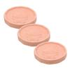 BAZEITFLOW 3pcs Food-safe Terracotta Sugar Saver Discs with Rabbit Pattern Reusable Brown Sugar Keeper and Moisture Control Clay for Cookies Dried Fruits Marshmallows and Bakery Freshness view 1