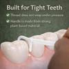 EcoYou Biodegradable Floss Picks | 50 Count (4 Pack) | Mint Flavor, Candelilla Wax | Pfas Free | Sustainable & Reusable | Vegan & Cruelty-Free | Eco Floss Picks view 4