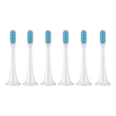 3/6pcs Compatible for XIAOMI MIJIAReplacement Toothbrush Heads for Sonic Electric Tooth Brushes T300 T500 T500C(T300T500 Sensitive 6)
