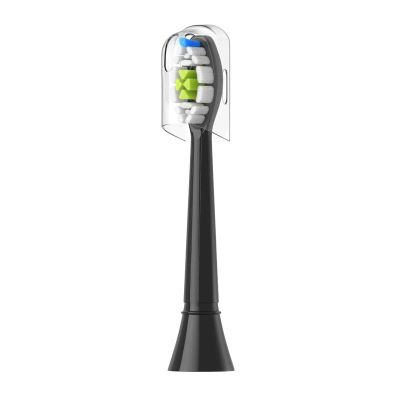 8pcs Replacement Toothbrush Heads,Compatible for Philips,Electric Brush Head 4100 6500 6100 7500 5300 1100(8pcs Black)
