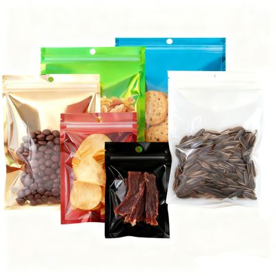 100Pcs 3.14 Mil Aluminum Foil Bags, Resealable Bags With Lock, Smell Proof Proof Barrier, Food Storage Bags For Coffee, Tea, Snacks, Grains, Pet Food & Herbs(Size:1826cm,Color:Black)