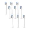 6/9pcs Replacement Toothbrush HeadsCompatible for XiaomiT200(White gray-9pcs) view 2