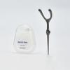 50M Floss, Reusable Stainless Steel Floss Pick, Portable Toothpick Set Teeth Cleaning Tool & Interdental Cleaner for Travel and Home Use(Style 1) view 1