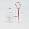 50M Floss, Reusable Stainless Steel Floss Pick, Portable Toothpick Set Teeth Cleaning Tool & Interdental Cleaner for Travel and Home Use(Style 1) view 3