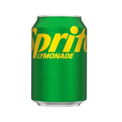 Saprite Lemonade NEW- USA IMPORT, Pack of 12x355ml Can, Soft Drink Beverage Cold Lemon