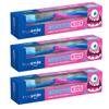 Truesmile Monster Kids Bubblegum Toothpaste with Fluoride, Pink and Blue Toothbrush Set, 3 x 75ml Trio Pack view 1