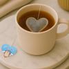 Heart-Shaped Tea Bags Handmade Loose-Leaf in Gift Tin (Set of 5) Unique Gift (Ginger Tea) view 3