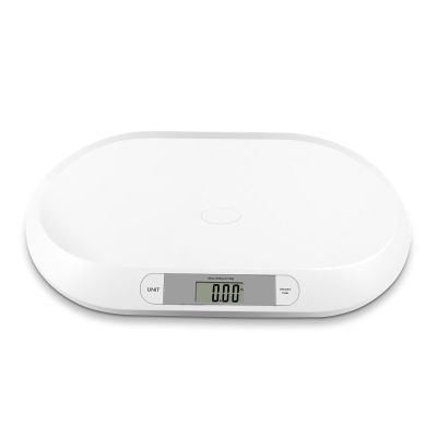 Taidda Infant Scale Tare Function Clear LCD Display Baby Scale for Weighing Up to 20kg Ergonomic Design Suitable for Cats and Puppies ABS Material