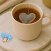 Heart-Shaped Tea Bags Handmade Loose-Leaf in Gift Tin (Set of 5) Unique Gift (Peppermint Tea) view 3
