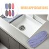 SEWACC 6pairs Fouling Cleaning Sleeves Plaid Cotton Arm Protectors for Cooking Gardening Housework view 3