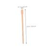 Angoily 800pcs Hair Removal Wax Stick Wooden Body Eyebrow Lip Nose Waxing Applicator Sticks for Facial Hair Removal and Smooth Skin Single Use Wax view 2