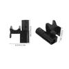 ELAYARD Electric Wheelchair Armrest Latch and Mounting Bracket 1 Pair, Power Wheelchair Arm Buckle Lock Kit for Secure Armrest Attachment and Chair Side Panel Support view 2