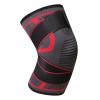 1pc Dual-purpose Pressurized Knee Pads With Detachable Knee Pads For Fitness And Running(Red,L) view 1