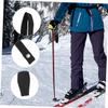 Abaodam 4pcs Trekking Pole Wristband Adjustable Ski Pole Strap Outdoor Gear Holder for Hiking and Walking Stick view 3