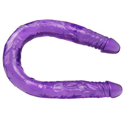 TRQOYTU 55cm Extended Dual-Ended Design Simulator Available in Eight Colors Flexible PVC Material Adult Novelty Toy Couple's Interactive Toy