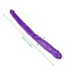 TRQOYTU 55cm Extended Dual-Ended Design Simulator Available in Eight Colors Flexible PVC Material Adult Novelty Toy Couple's Interactive Toy view 2