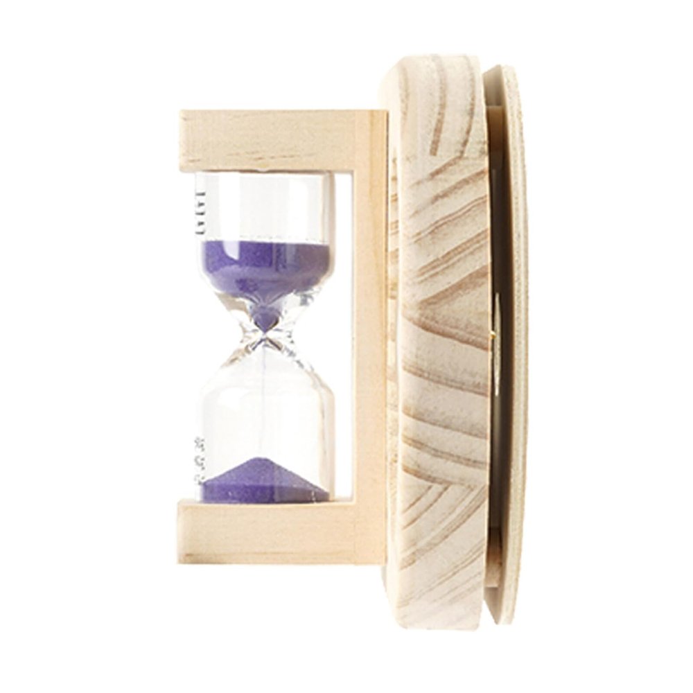 Abaodam Dual Dial Sauna Thermometer Hygrometer Wood Sand Timer Stable Indoor Sauna Humidity Monitor for Home and Spa Steam Rooms Accurate Heat and Moisture Measurement