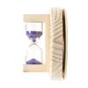 Abaodam Dual Dial Sauna Thermometer Hygrometer Wood Sand Timer Stable Indoor Sauna Humidity Monitor for Home and Spa Steam Rooms Accurate Heat and Moisture Measurement