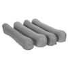 DECORNIJIA 2pairs Replacement Crutch Pads Underarm Padding Cushion Support for Adults Elderly Walking Crutches Pads view 1