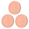 DECHOUS 3pcs Terracotta Brown Sugar Keeper Discs Moisture Absorber for Food Storage Containers, Pantry Humidifier and Cookie Softener, Sugar Saver Insert for Dried Fruits and Spice Jars view 1