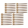 Angoily 50pcs Soft-bristled Bamboo Toothbrush for Adults and Boys and Girls Reusable Family Natural Handle for Daily Oral Care and Travel view 1