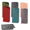 6Pcs Soft Glasses Cases, Multicolor Reading Glasses Case, PU Leather Spectacle Cases, Portable Sunglasses Pouch, Eyeglasses Bags for Women Men Kids (Red/Purple/Pink/Blue/Green/Black) view 1