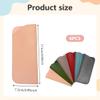 6Pcs Soft Glasses Cases, Multicolor Reading Glasses Case, PU Leather Spectacle Cases, Portable Sunglasses Pouch, Eyeglasses Bags for Women Men Kids (Red/Purple/Pink/Blue/Green/Black) view 2
