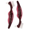 VICASKY 2pcs Double-Headed False Toothbrush Denture Cleaning Brush Hard Bristles for Partial Denture Care view 1