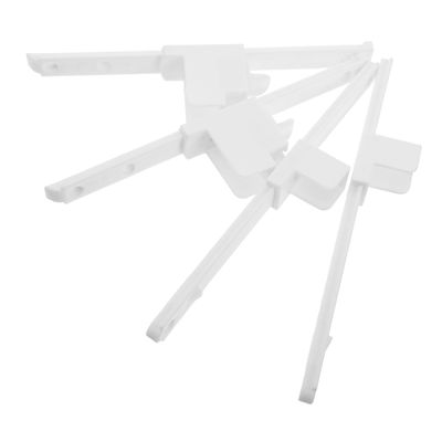 WRITWAA 4pcs Bed Frame Rail Connector Heavy Duty Bed Rails Connector Hardware for Crib Conversion