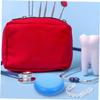 BAZEITFLOW Dust Braces Box Case Case for Retainer Cleaning Box to Straighten Teeth Silicone Pad view 4