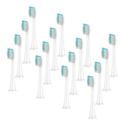 4/8/12/16/20PCS Toothbrush Replacement Heads BristlesTooth Brush Head Compatible for HX3/6/9 Series bl551(White 16pc)