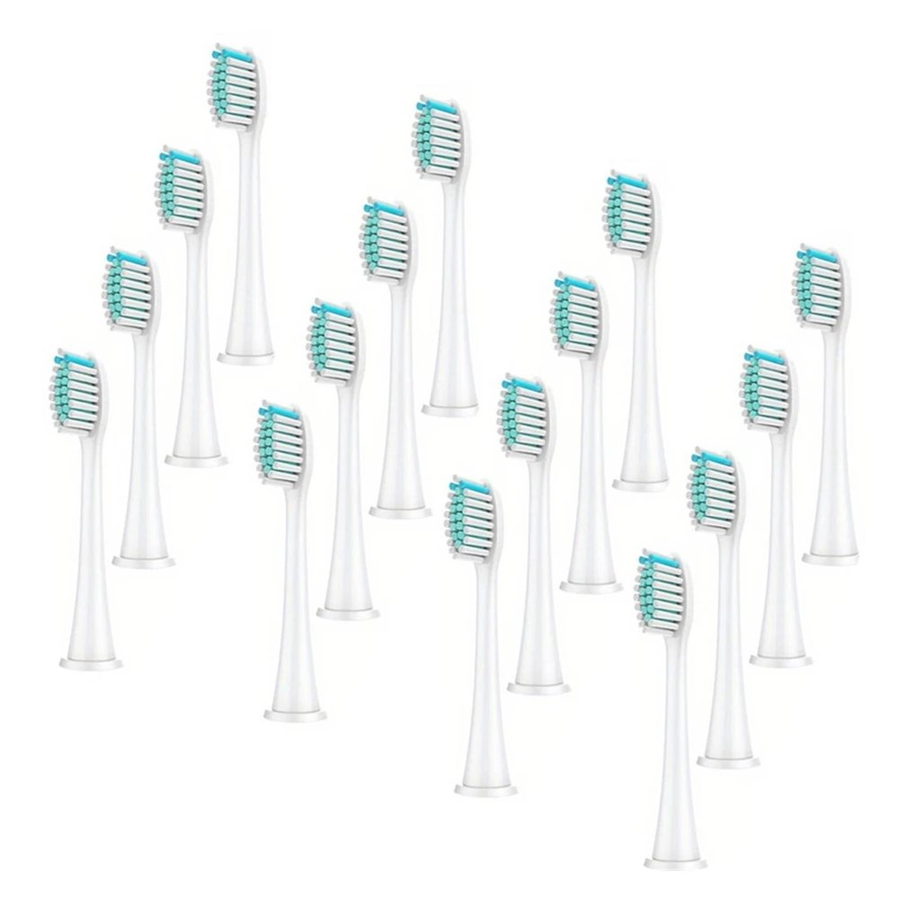 4/8/12/16/20PCS Toothbrush Replacement Heads BristlesTooth Brush Head Compatible for HX3/6/9 Series bl551(White 16pc)
