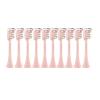 10pcs Replacement Brush Heads Compatible for Xiaomi X3 X5 V1 X3U Soft Bristle Electric Toothbrush(10PCS Pink) view 1