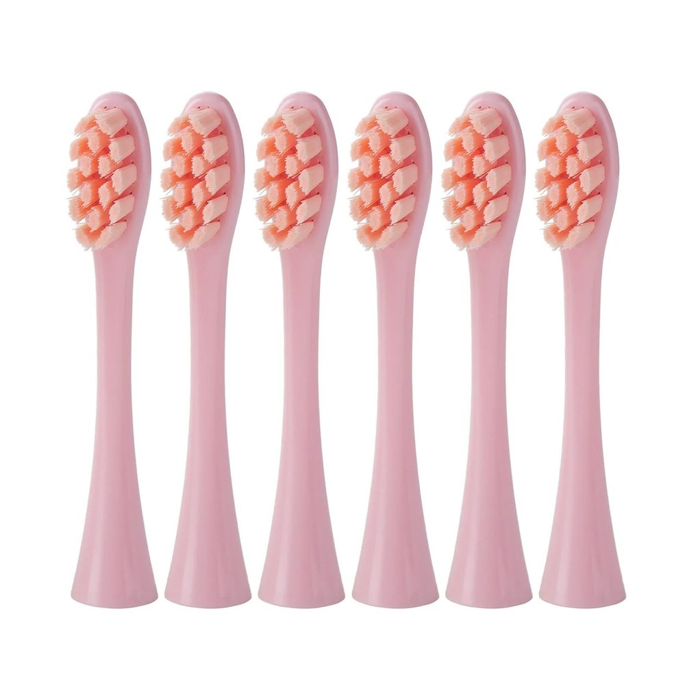6Pcs Compatible for OCLEAN OKLIN Electric Toothbrush Head One/SE/XPRO/Z1/AIR Universal Replacement Soft Hair(PK 6Pcs)