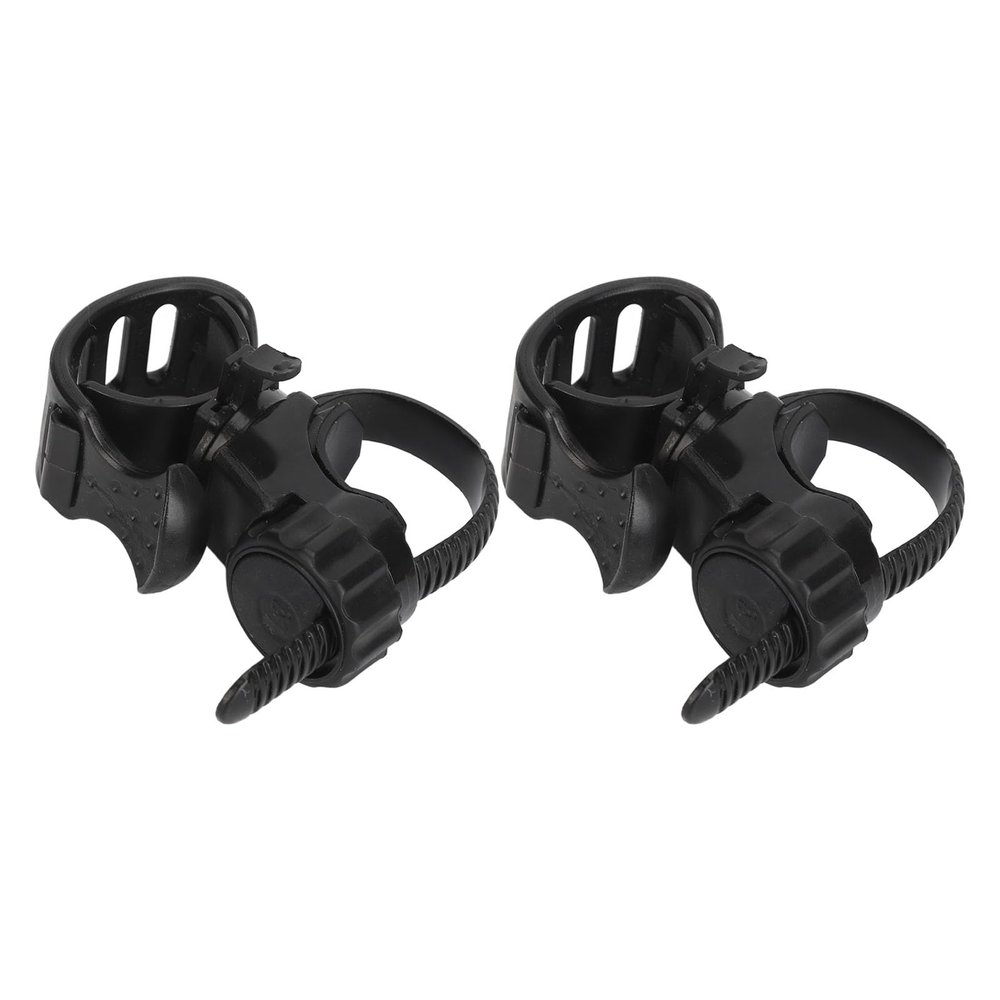 Universal Walking Cane Holder Adjustable Size Secure Attachment Walking Stick Stand Accessory for Wheelchairs and Walkers ABS Material 2 Pack