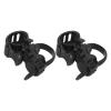 Universal Walking Cane Holder Adjustable Size Secure Attachment Walking Stick Stand Accessory for Wheelchairs and Walkers ABS Material 2 Pack view 1