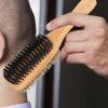 Artibetter Men's Beard Brush with Bristles and Nylon for Grooming and Styling, Creates Creamy Lather, for Use with Shaving Soap, for Daily Beard Care and Maintenance view 3