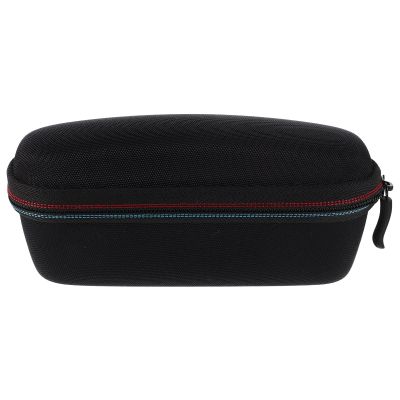 TEMPNAP Lightweight Eva Hard Case for Thermometers with Oxford Cloth Cover, Protective Ear Storage Box for Efficient Health Management at Home and Travel, Black Polyester Material