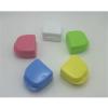 Denture Case 30pcs Dental Retainer Case Denture Storage Box Open Cleaning Orthodontic Tooth Tray(Mixed Color-30pcs) view 4