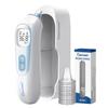 Berrcom Highly Accurate Ear Thermometer, Pre-Warmed Probe Technology Ear Thermometer for Adults and Baby, Smart Age Grouping Temperature Guidance, Instant Reading (Blue) view 1