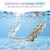 Tulbeys Ultrasonic Retainer Cleaner,49kHz Retainer Cleaner Machine, 4 Modes Ultrasonic Cleaner for Dentures, Nightguards, Sport Mouth Guards, Braces, Toothbrush Heads, Jewelry view 2